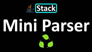 LeetCode - 385. Mini Parser | Stack | Java