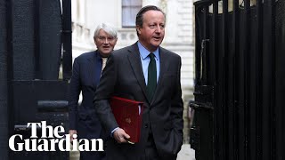 David Cameron takes questions in House of Lords as foreign secretary – watch live