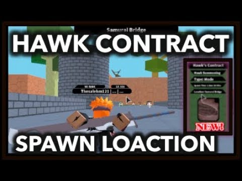 roblox naruto hawk contract