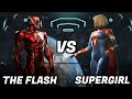 The flash vs supergirl on hardest ai injustice 2