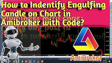 How to identify Engulfing Candle on Chart by shapes in Amibroker with AFL code?/Hindi
