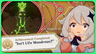 Isnt Life Wondrous? Hidden Achievement Genshin Impact 3.4 Achievement