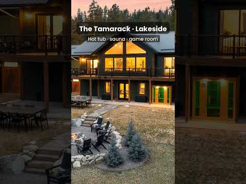 Video thumbnail for where a group of 10 can stay on Flathead Lake, in Somers and Lakeside, Montana