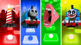 Lighthouse Monster Vs Thomas the Train Vs Train Eater Vs Thomas The Train exe - Tiles Hop EDM Rush!