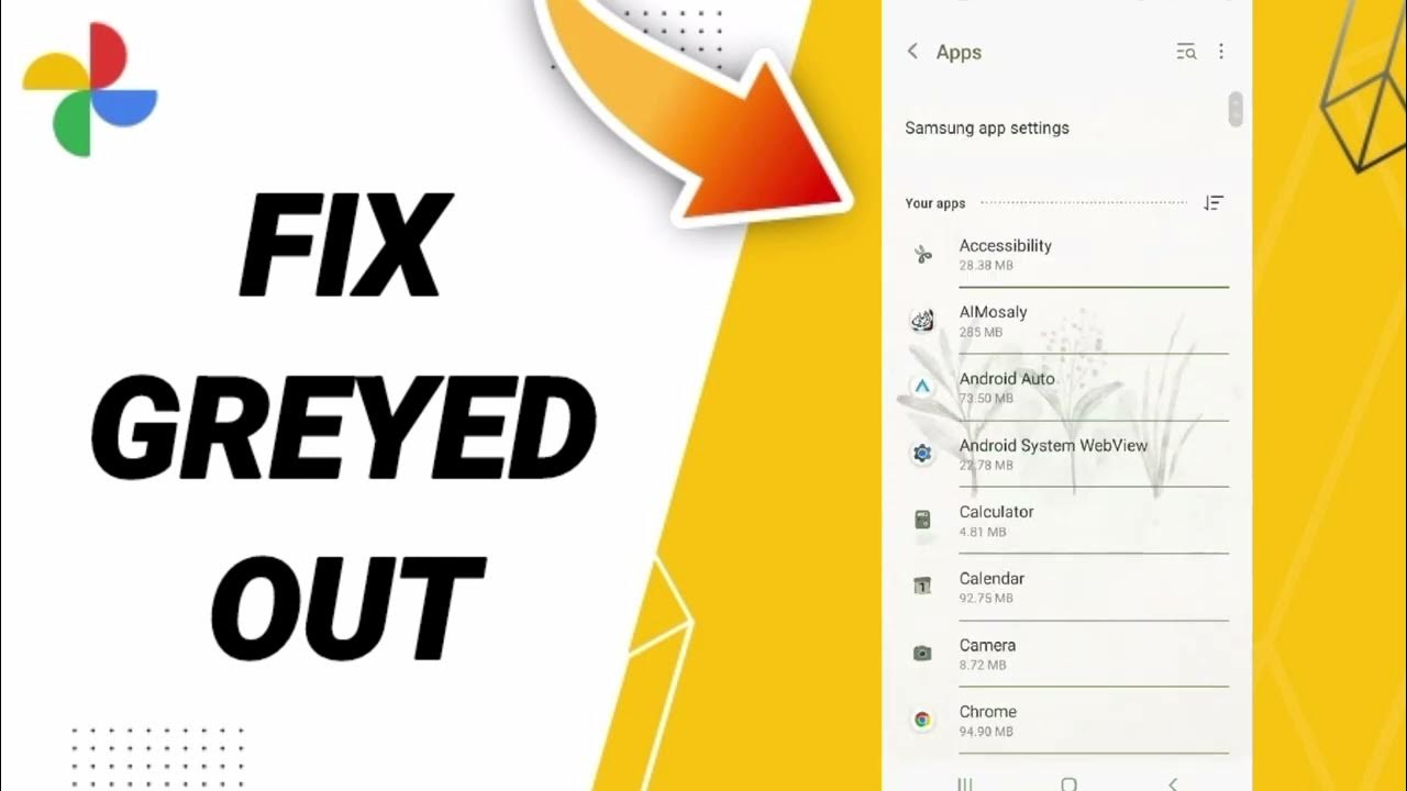 How To Fix Greyed Out On Google Photos App 2024 YouTube