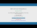 Q&A with Senior Trading Mentors - ITPM NY Super Conference 2018