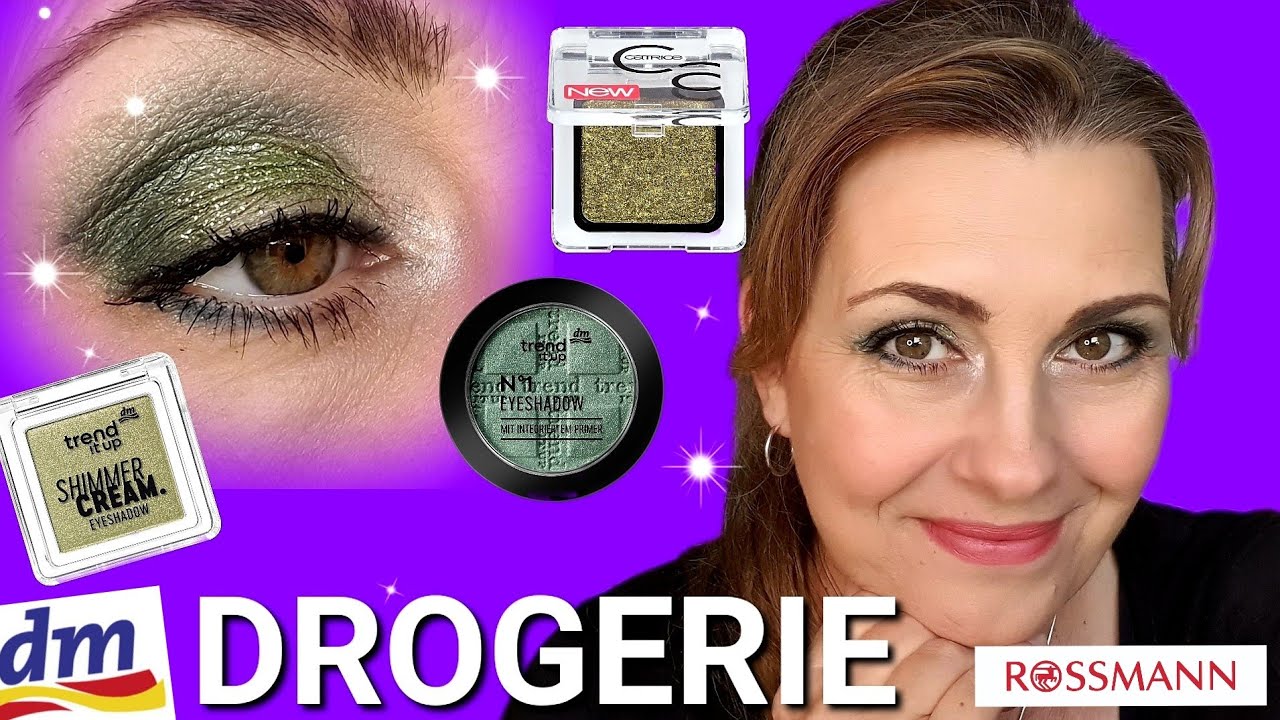Drogerie Produkte Grüner Lidschatten Herbst 2022 dm Rossmann