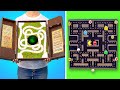 2 DIY Cool Cardboard Games || Jumanji And Packman From Cardboard