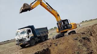 तलाब की मिठी निकालते समय Poclain ! टाटा हेवा का काम #jcb #royalshetkari