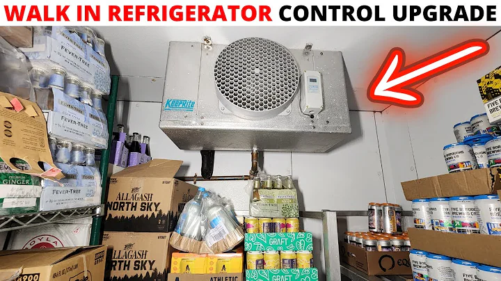 HVACR: Commercial Walk In Refrigerator Not Cooling & Repair (Walk In Beer Cooler Control Upgrade)