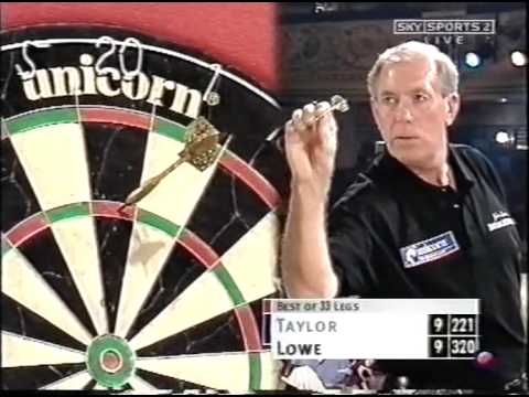 John Lowe vs Phil Taylor - 2002 World Matchplay Semi Finals Part 6