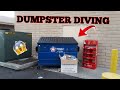 DUMPSTER DIVING / 🇲🇽🇺🇸 LO QUE TIRAN EN USA.. una busqueda entretenida con muchas cosas pequeñas