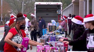 Troy Carter Algiers Christmas Toy Drive
