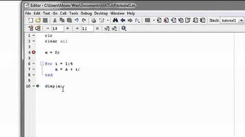 MATLAB Tutorial Part 1  Loops