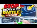 How to Stop License Plate Rattles: Simple DIY Guide