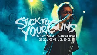 STICK TO YOUR GUNS LIVE FULL SET @ EUROPAHALLE TRIER, GERMANY - 22.04.2019 -A SUMMERBLAST SHOW-