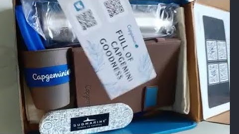 Capgemini welcome kit😍 #capgemini #capgeminihiring #welcomekit | Unboxing Capgemini welcome kit