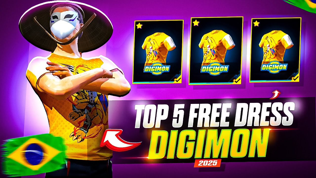 I FOUND😱NEW FREE TSHIRT 😍 DRESS COMBINATION LIKE Brazilian players🇧🇷 TOP UP DRESS COMBINATION