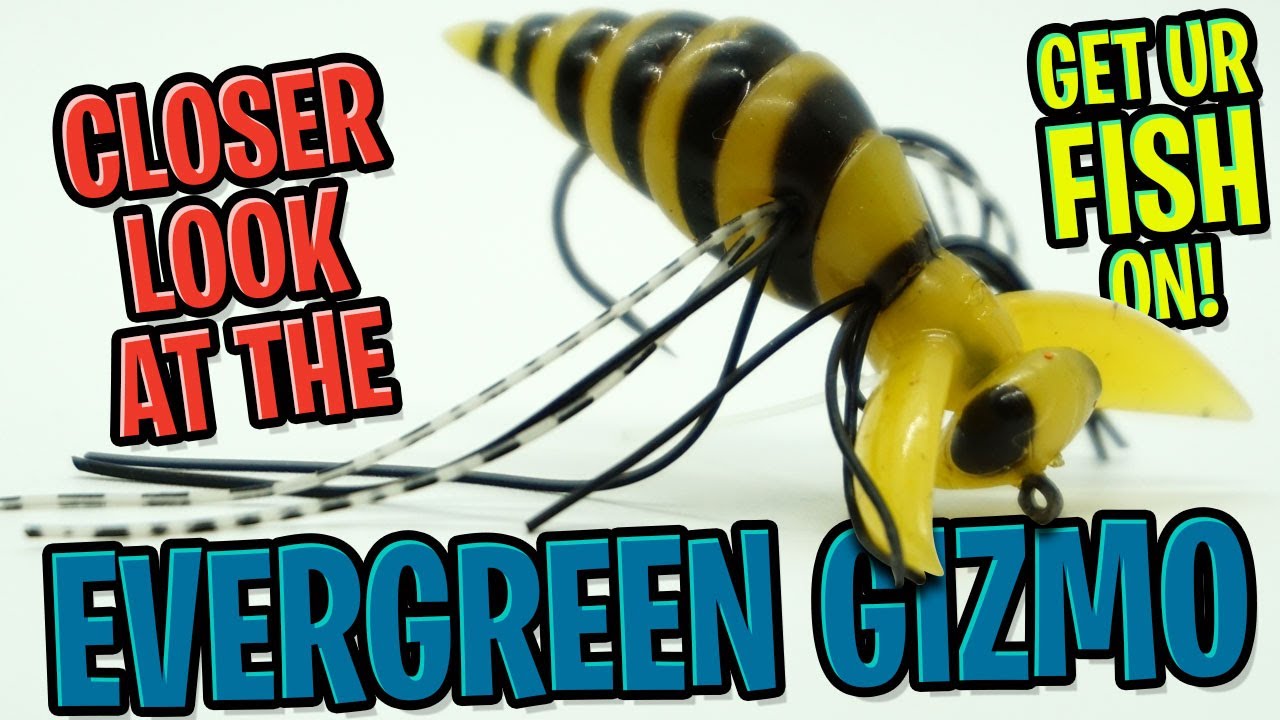 Is the Evergreen Gizmo the BEST Dragonfly Bug Bass Fishing Lure