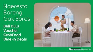 Ngeresto hemat pake GrabFood Dine-in Deals, diskon s.d. 40%!