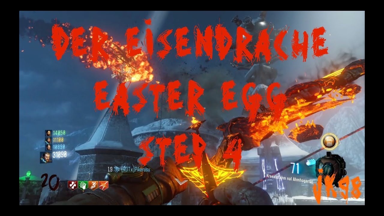 Der Eisendrache Easter Egg Step 4 Guide Crashing Dempsey's Rocket