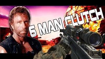 AWESOME 1V6 CLUTCH SNIPER ONLY!