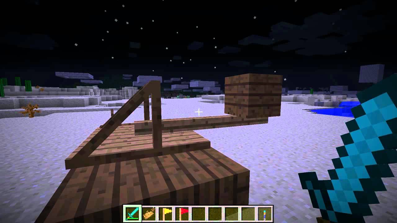 minecraft catapult minecraft catapult