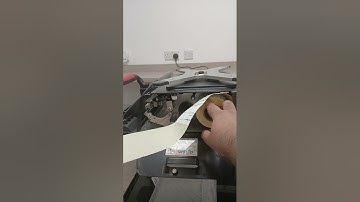 CAS CN1 SCALE - How to load a label roll