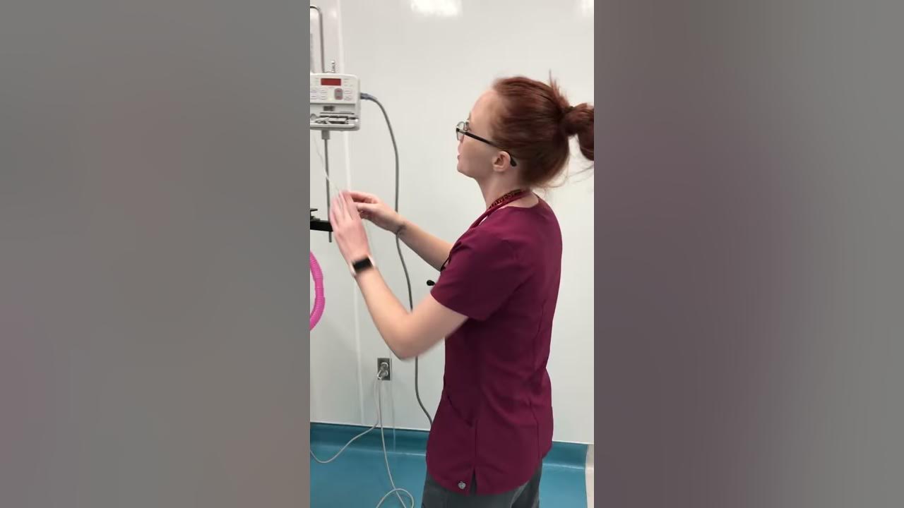 Running a fluid line through HESKA pump YouTube
