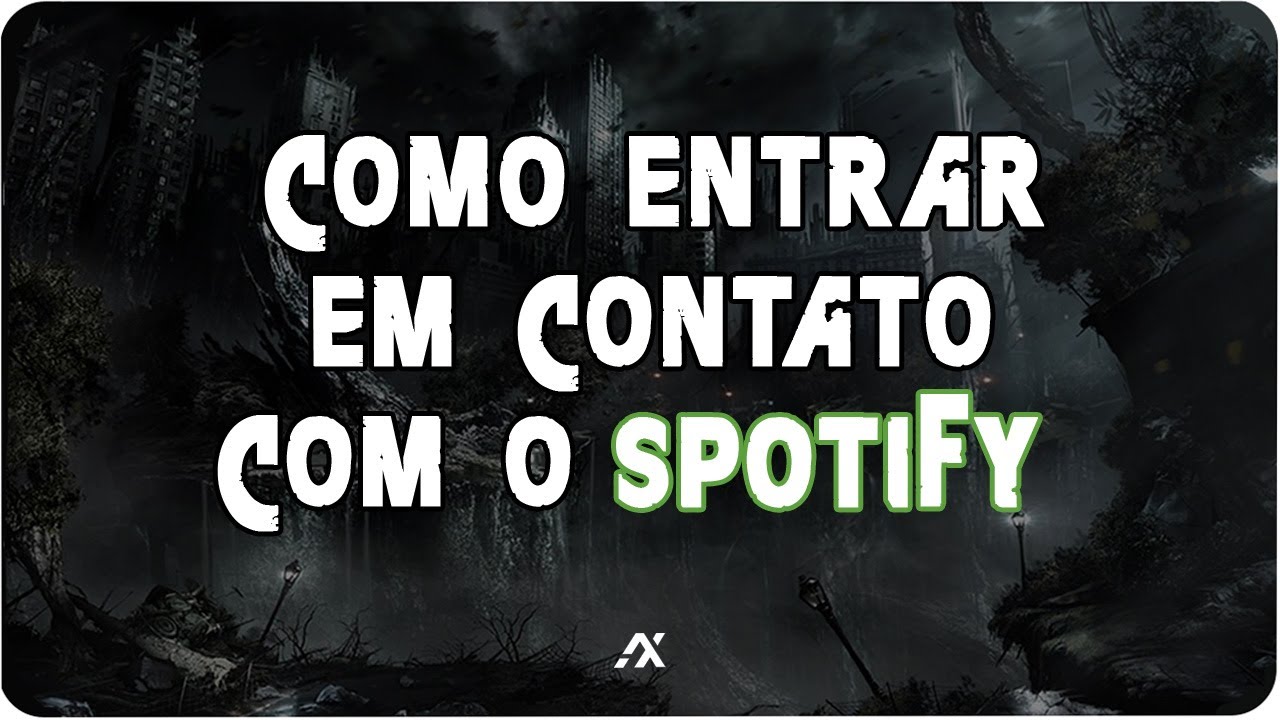 Como Entrar Contato Spotify 