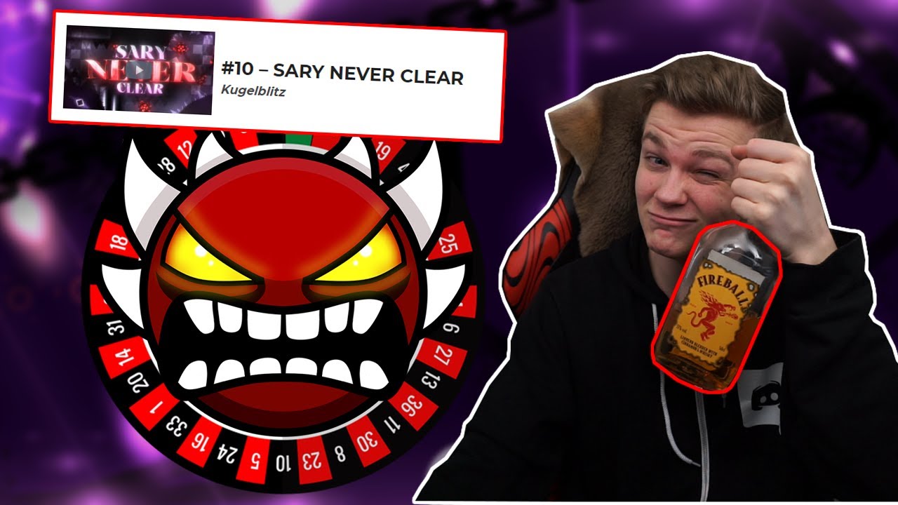 1 = 1 SHOT Extreme Demon Roulette Challenge Geometry Dash YouTube