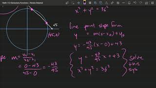 Math 112 HW Help Review #5