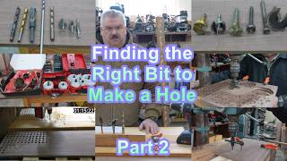 Finding the Right Drill Bit for the Task – Brad Points to Rosette Cutters to Hardened Steel Bits