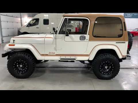 SOLD!!!! RUST FREE 1987 JEEP WRANGLER LAREDO (YJ) FROM PACIFIC NW!! -  YouTube