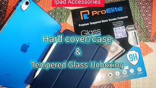 🤩Best ipad Hard Case and Tempered Glass📦unboxing🙌🏻 | 😍Summer Sale🎉ipad Accessories🤑🔥🔥🔥