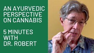 And Ayurvedic Perspective on Cannabis: 5 Minutes with Dr  Robert