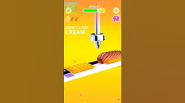 Perfect Cream 4 Level - Best Gameplay Walkthrough Android, iOS Games #shortvideos