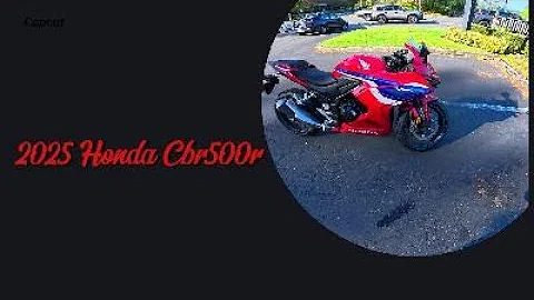 2025 Honda cbr500r first ride and review!