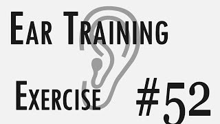 Rhythm Ear-Training Exercise 52 / Beginner (sixteenth notes)