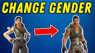 How To Change Character Gender In Fortnite