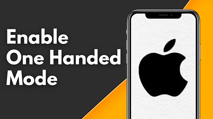 How to Enable One Handed Mode on iPhone