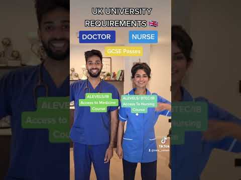 DOCTOR vs NURSE 🇬🇧 University 🎓 #shorts