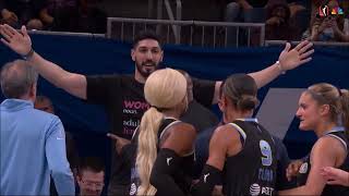 👀 Enes Kanter Freedom EJECTED, Natasha Cloud goes BALLISTIC | WNBA women's basketball Caitlin Clark