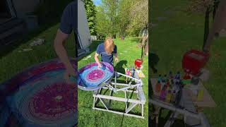 Bald wird damit wieder eine Uhr gemacht #craften #farbe #maschine #kunst #spaß