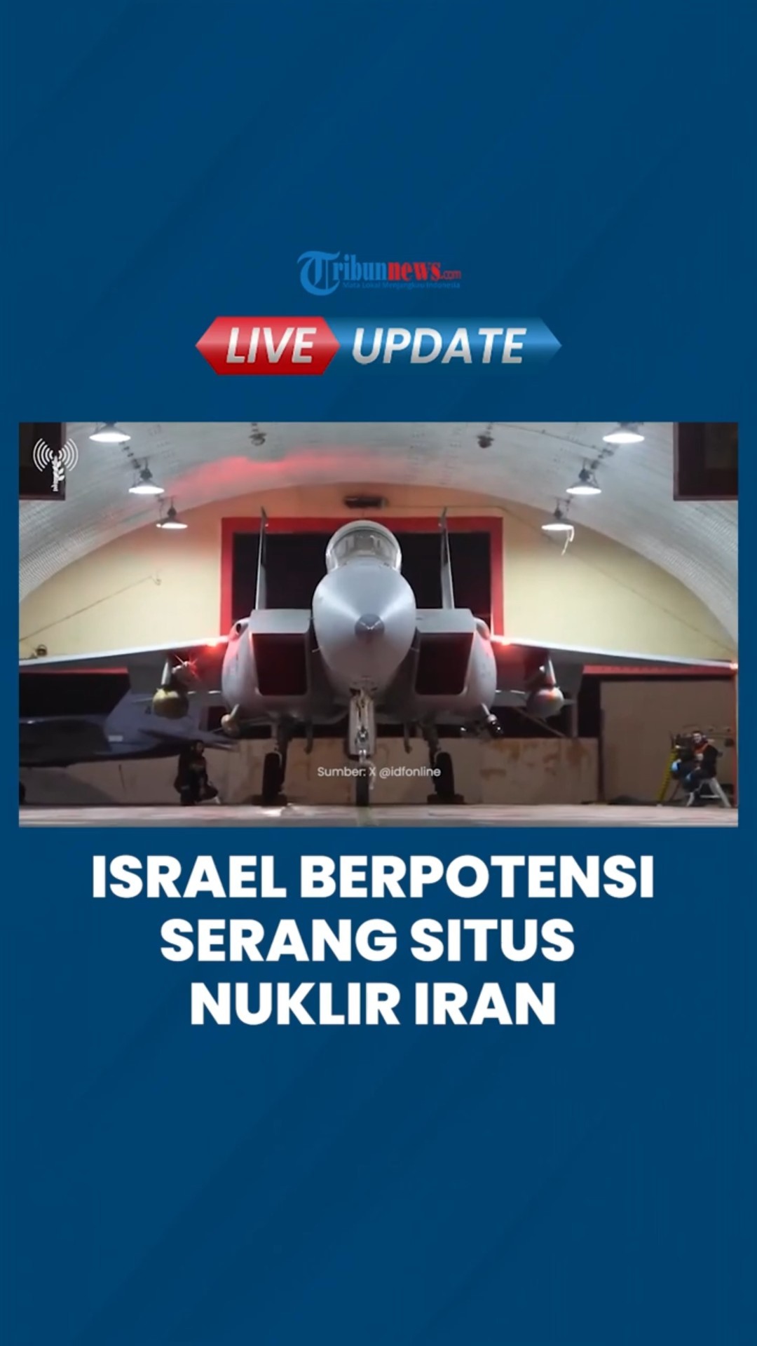 Iran Dinilai Mulai Melemah Pasca-Runtuhnya Rezim Assad, IDF Berpotensi Serang Situs Nuklir Teheran