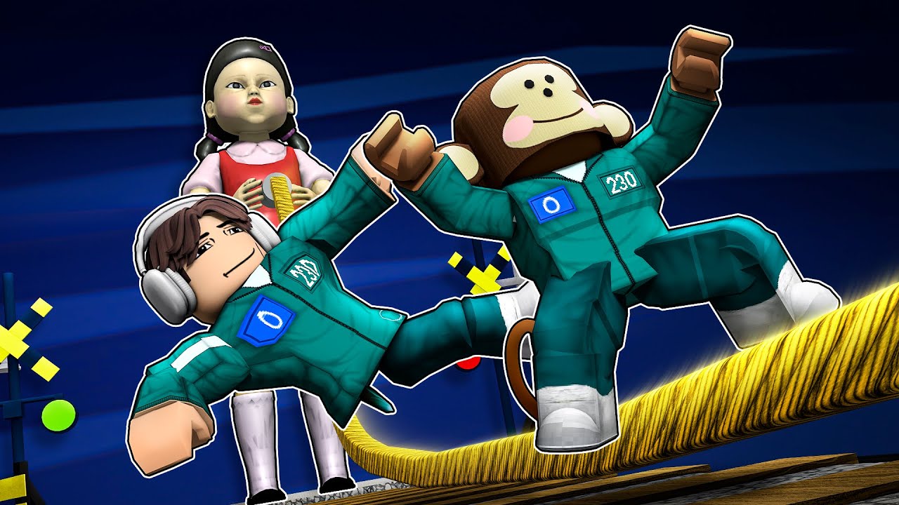 JUGANDO SQUID GAME CON MI 