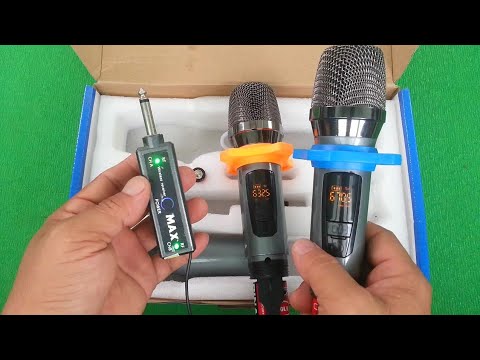 Video Cài lại micro không dây bị lạc tần số mất tín... - youtube