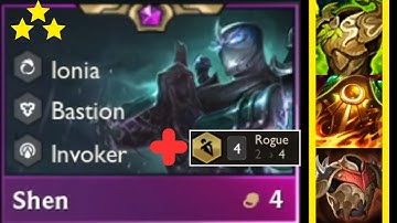 MAX PROTECTION SHEN WITH 4 ROGUES + VAMPIRIC BLADES TFT SET 9!! #tft #teamfighttactics