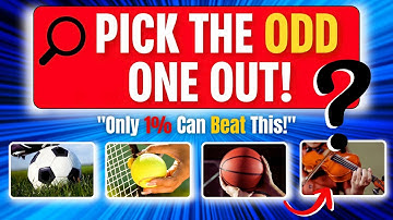 Pick the Odd One Out Challenge 🔎 | Only 1% Can Solve This Puzzle! | This or That