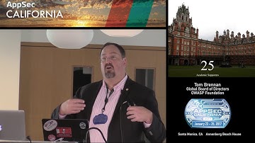 APPSEC CA 2017 Tom Brennan